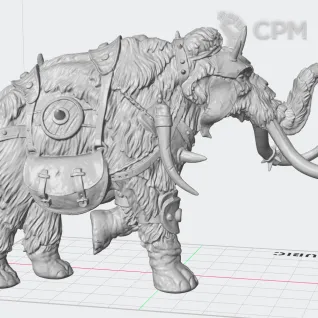Описание картинки A Song of Ice &amp; Fire: Free Folk WAR MAMMOTHS от  PikTade по цене 950руб | Свободный Рынок Миниатюр - СРМ