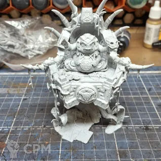 Описание картинки Slann Starmaster от DoRoCet по цене 1 500руб | Свободный Рынок Миниатюр - СРМ