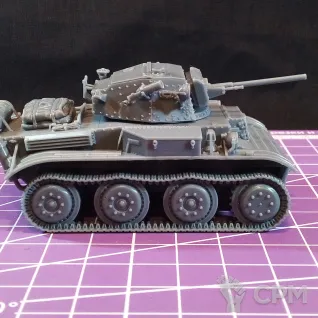 Описание картинки Британский легкий танк А17 Тетрарх / масштаб 1:56/ 28мм от DModels по цене 800руб | Свободный Рынок Миниатюр - СРМ