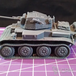 Описание картинки Британский легкий танк А17 Тетрарх / масштаб 1:56/ 28мм от DModels по цене 800руб | Свободный Рынок Миниатюр - СРМ