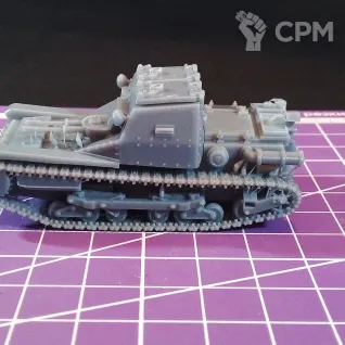 Описание картинки Итальянская танкетка Carro Veloce CV-35 (L3/35) / масштаб 1:56/ 28мм от DModels по цене 690руб | Свободный Рынок Миниатюр - СРМ