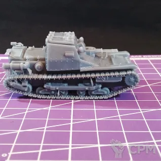 Описание картинки Итальянская танкетка Carro Veloce CV-35 (L3/35) / масштаб 1:56/ 28мм от DModels по цене 690руб | Свободный Рынок Миниатюр - СРМ