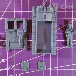 Описание картинки Итальянская танкетка Carro Veloce CV-35 (L3/35) / масштаб 1:56/ 28мм от DModels по цене 690руб | Свободный Рынок Миниатюр - СРМ