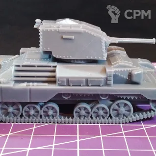 Описание картинки Британский крейсерский танк A10 / масштаб 1:56 / 28мм от DModels по цене 765руб | Свободный Рынок Миниатюр - СРМ