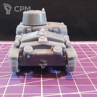 Описание картинки Итальянский средний танк Carro armato M11/39 / масштаб 1:56/ 28 мм от DModels по цене 1 100руб | Свободный Рынок Миниатюр - СРМ