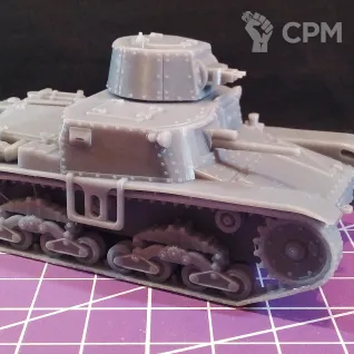 Описание картинки Итальянский средний танк Carro armato M11/39 / масштаб 1:56/ 28 мм от DModels по цене 1 100руб | Свободный Рынок Миниатюр - СРМ