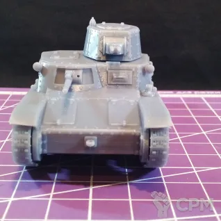 Описание картинки Итальянский средний танк Carro armato M11/39 / масштаб 1:56/ 28 мм от DModels по цене 1 100руб | Свободный Рынок Миниатюр - СРМ