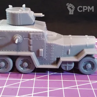 Описание картинки Японский бронеавтомобиль Тип 93 / масштаб 1:56 / 28мм от DModels по цене 650руб | Свободный Рынок Миниатюр - СРМ