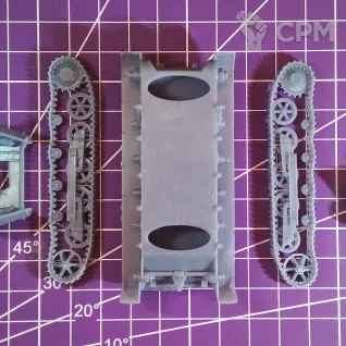 Описание картинки Немецкая противотанковая САУ Panzerjäger I / масштаб 1:56 / 28мм от DModels по цене 800руб | Свободный Рынок Миниатюр - СРМ