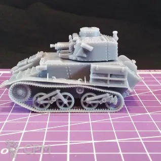 Описание картинки Британский легкий танк Mk VI / масштаб 1:56 / 28мм от DModels по цене 520руб | Свободный Рынок Миниатюр - СРМ
