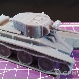 Описание картинки Советский легкий танк БТ-5 / масштаб 1:56/ 28 мм от DModels по цене 790руб | Свободный Рынок Миниатюр - СРМ