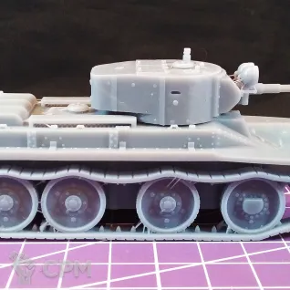 Описание картинки Советский легкий танк БТ-5 / масштаб 1:56/ 28 мм от DModels по цене 790руб | Свободный Рынок Миниатюр - СРМ