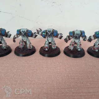 Описание картинки Legiones Astartes: Cataphractii Terminator Squad (3) от StepLer по цене 5 000руб | Свободный Рынок Миниатюр - СРМ