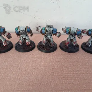 Описание картинки Legiones Astartes: Cataphractii Terminator Squad (1) от StepLer по цене 5 000руб | Свободный Рынок Миниатюр - СРМ