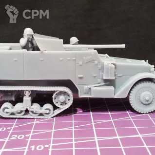 Описание картинки Советская САУ СУ-57 (Т-48) / масштаб 1:56/ 28 мм от DModels по цене 1 350руб | Свободный Рынок Миниатюр - СРМ