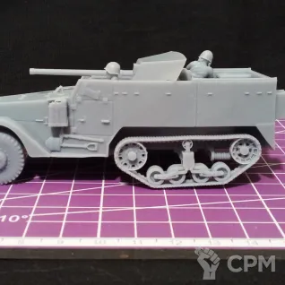Описание картинки Советская САУ СУ-57 (Т-48) / масштаб 1:56/ 28 мм от DModels по цене 1 350руб | Свободный Рынок Миниатюр - СРМ