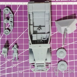 Описание картинки Советская САУ СУ-57 (Т-48) / масштаб 1:56/ 28 мм от DModels по цене 1 350руб | Свободный Рынок Миниатюр - СРМ