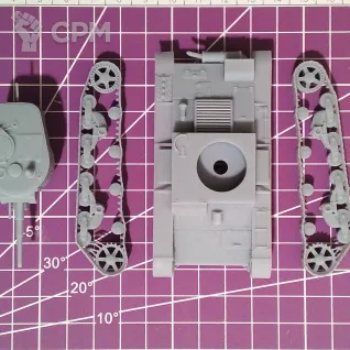 Описание картинки Финский вариант легкого танка Т-26 / масштаб 1:56/ 28 мм от DModels по цене 650руб | Свободный Рынок Миниатюр - СРМ