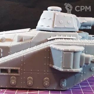 Описание картинки Танк Корпуса Смерти Крига / масштаб 28мм от DModels по цене 1 710руб | Свободный Рынок Миниатюр - СРМ