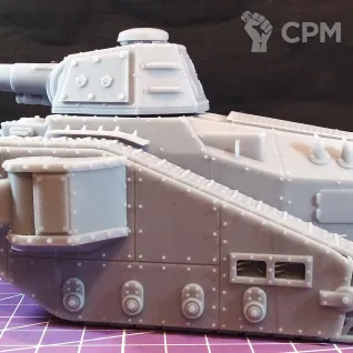 Описание картинки Танк Корпуса Смерти Крига / масштаб 28мм от DModels по цене 1 710руб | Свободный Рынок Миниатюр - СРМ