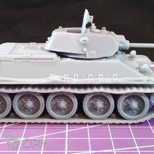 Описание картинки Советский средний танк Т-34-76 обр.1940 года / масштаб 1:56/ 28 мм от DModels по цене 1 600руб | Свободный Рынок Миниатюр - СРМ