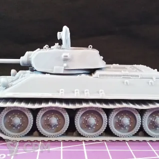 Описание картинки Советский средний танк Т-34-76 обр.1940 года / масштаб 1:56/ 28 мм от DModels по цене 1 600руб | Свободный Рынок Миниатюр - СРМ