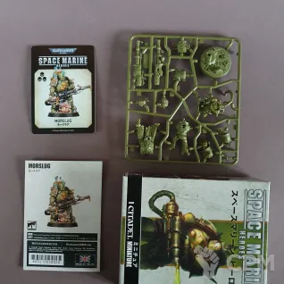 Описание картинки Space Marine Heroes 3 Death Guard Morslug от Rusty Bolter по цене 3 900руб | Свободный Рынок Миниатюр - СРМ