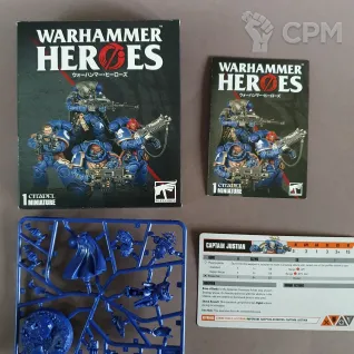 Описание картинки Warhammer Heroes Captain Justian от Rusty Bolter по цене 4 900руб | Свободный Рынок Миниатюр - СРМ