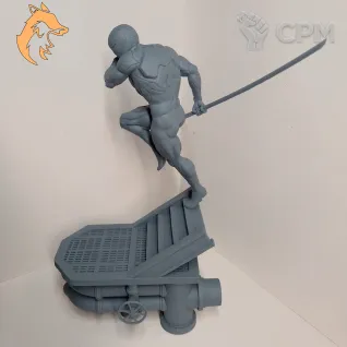 Описание картинки Фигурка Gray Fox Metal Gear от Bit & Blade Workshop по цене 2 135руб | Свободный Рынок Миниатюр - СРМ