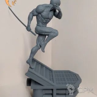 Описание картинки Фигурка Gray Fox Metal Gear от Bit & Blade Workshop по цене 2 135руб | Свободный Рынок Миниатюр - СРМ