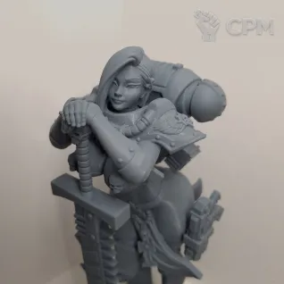 Описание картинки Сочная Сестра Битвы / Sister of Battle от Bit & Blade Workshop по цене 1 800руб | Свободный Рынок Миниатюр - СРМ