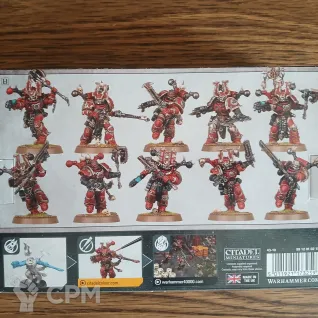 Описание картинки Khorne Berzerkers от Nyral по цене 7 500руб | Свободный Рынок Миниатюр - СРМ