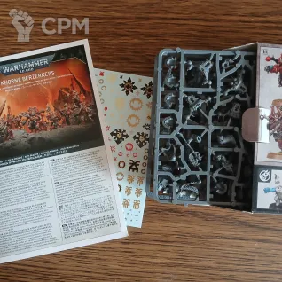 Описание картинки Khorne Berzerkers от Nyral по цене 7 500руб | Свободный Рынок Миниатюр - СРМ