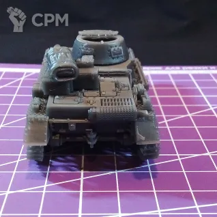Описание картинки Немецкий легкий танк Panzer l b / масштаб 1:56/ 28мм от DModels по цене 765руб | Свободный Рынок Миниатюр - СРМ