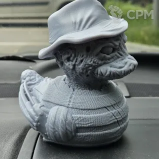 Описание картинки Уточка Фредди Крюгер/Freddy Krueger Duck от Ingaar по цене 1 200руб | Свободный Рынок Миниатюр - СРМ