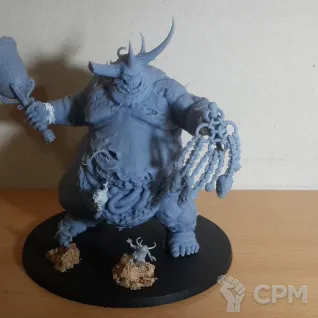 Описание картинки Great Unclean Ones от Петров Никита по цене 2 500руб | Свободный Рынок Миниатюр - СРМ