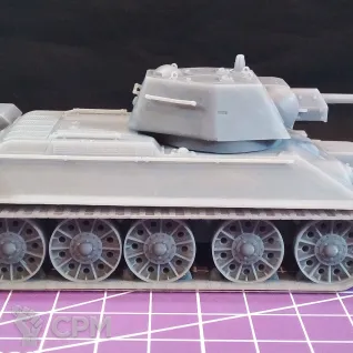 Описание картинки Советский средний танк Т-34-76 / масштаб 1:56/ 28 мм от DModels по цене 1 550руб | Свободный Рынок Миниатюр - СРМ