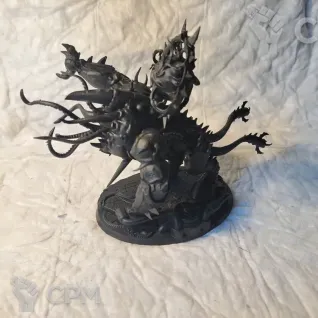 Описание картинки Mutalith Vortex Beast (не собран, с базой) от 3d печать на заказ по цене 1 000руб | Свободный Рынок Миниатюр - СРМ