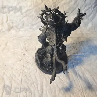 Описание картинки Mutalith Vortex Beast (не собран, с базой) от 3d печать на заказ по цене 1 000руб | Свободный Рынок Миниатюр - СРМ