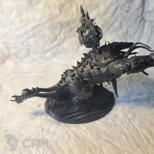 Описание картинки Mutalith Vortex Beast (не собран, с базой) от 3d печать на заказ по цене 1 000руб | Свободный Рынок Миниатюр - СРМ