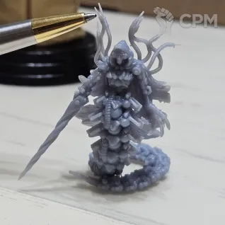 Описание картинки Warforged Assassin от Ingaar по цене 300руб | Свободный Рынок Миниатюр - СРМ