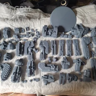 Описание картинки Ta’unar Supremacy Armour (полный комплект) от 3d печать на заказ по цене 7 500руб | Свободный Рынок Миниатюр - СРМ