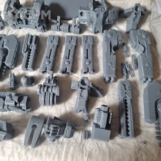 Описание картинки Ta’unar Supremacy Armour (полный комплект) от 3d печать на заказ по цене 7 500руб | Свободный Рынок Миниатюр - СРМ