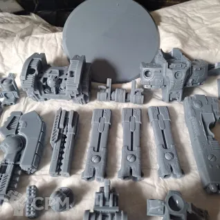 Описание картинки Ta’unar Supremacy Armour (полный комплект) от 3d печать на заказ по цене 7 500руб | Свободный Рынок Миниатюр - СРМ