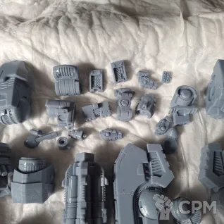 Описание картинки Ta’unar Supremacy Armour (полный комплект) от 3d печать на заказ по цене 7 500руб | Свободный Рынок Миниатюр - СРМ