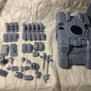 Описание картинки Repulsor Executioner от 3d печать на заказ по цене 1 700руб | Свободный Рынок Миниатюр - СРМ