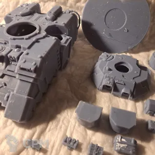 Описание картинки Repulsor Executioner от 3d печать на заказ по цене 1 700руб | Свободный Рынок Миниатюр - СРМ