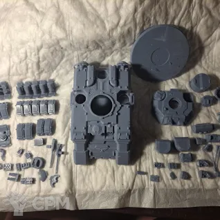 Описание картинки Repulsor Executioner от 3d печать на заказ по цене 1 700руб | Свободный Рынок Миниатюр - СРМ