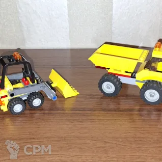Описание картинки Lego City 4201 Loader and Tipper от EchoChannel по цене 600руб | Свободный Рынок Миниатюр - СРМ
