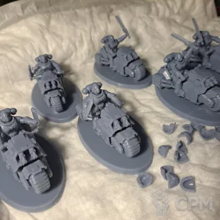 Описание картинки Outrider Squad от 3d печать на заказ по цене 2 000руб | Свободный Рынок Миниатюр - СРМ